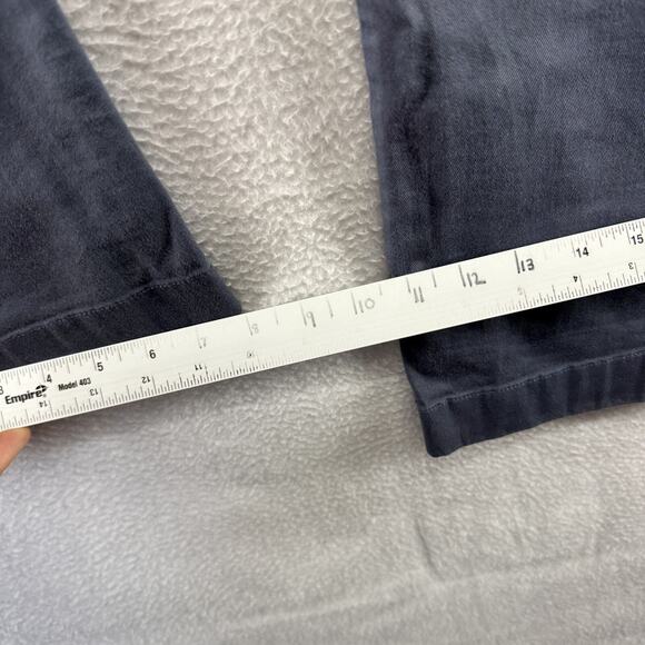 J Crew Pants Men's 38x32 Blue Straight Fit Flex Tech Chino Khaki Pockets NEW - Picture 7 of 11